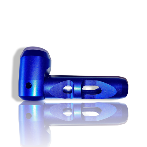 BLUE CAGED SPOON PIPE