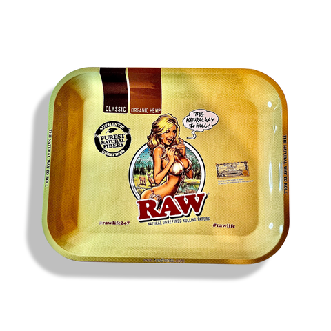 RAW GIRL ROLLING TRAY (LARGE)