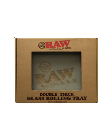 RAW ICE GLASS ROLLING TRAY