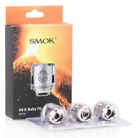 SMOK V8 X-BABY T6 REPLACEMENT COILS