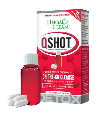 HERBAL CLEAN QSHOT ON-THE-GO CLEANSE