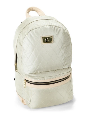 COOKIES V3 QUILTED BACKPACK (CREAM)