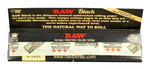 RAW BLACK CLASSIC KING SIZE ROLLING PAPERS