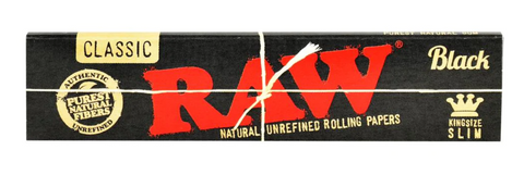 RAW BLACK CLASSIC KING SIZE ROLLING PAPERS