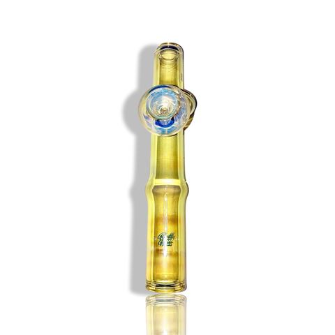 GLOWFLY 10” FUMED GLASS ON GLASS STEAMROLLER